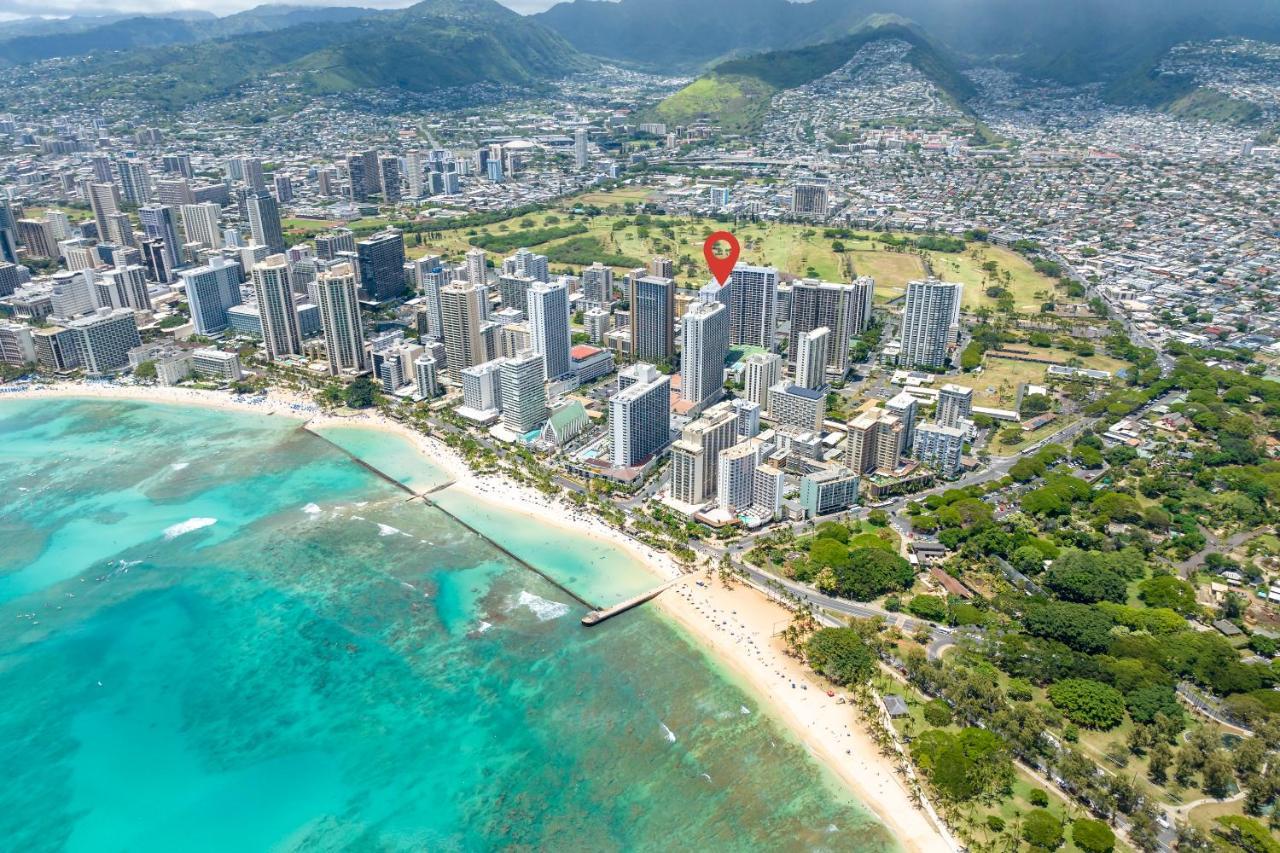 Waikiki Banyan W-Ocean Views With Free Parking! Daire Honolulu Dış mekan fotoğraf